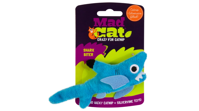 Cat Toy - Mad Cat Shark Biter (16.1cm)