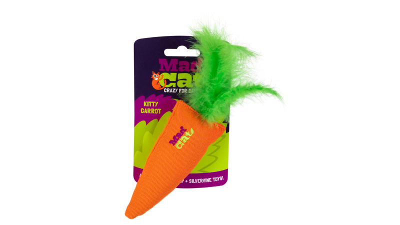Cat Toy - Mad Cat Kitty Carrot (21.7cm)