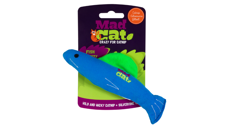 Cat Toy - Mad Cat  Fish Frenzy (17.4cm)