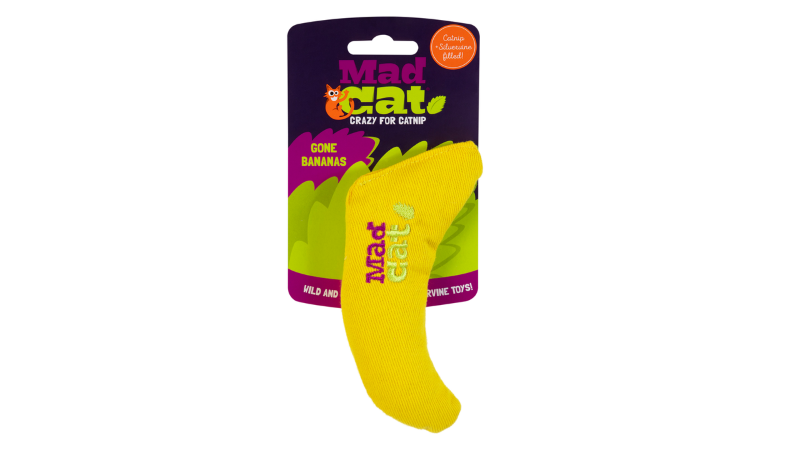 Cat Toy - Mad Cat Gone Bananas (21.6cm)
