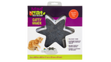 Interactive cat toy featuring a rotating feather and mouse sounds, designed for stimulating play and mental enrichment.