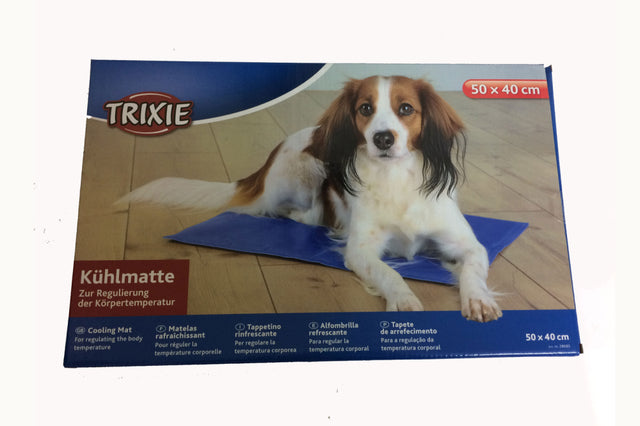 Dog Cooling Mat - 65 x 50cm for regulating body temperature, made of safe materials, perfect for hot days indoors or outdoors.