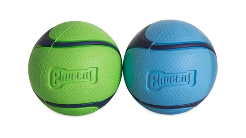 Dog Toy - Sniff Fetch Balls Duo Med (2pk)
