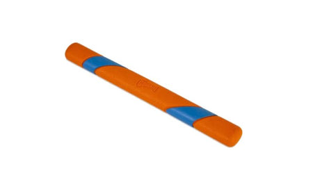 Durable 27.9cm Ultra Fetch Stick in vibrant colors, perfect for interactive fetch games and floats on water.