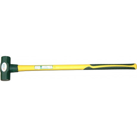 Sledge Hammer Xcel 8lb with octagonal head, fiberglass handle, and rubber grip for heavy-duty striking and demolition tasks.