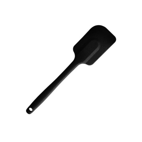 Mastrad Medium Black Silicone Spatula, 27CM, flexible, non-stick safe, hygienic, and dishwasher safe for versatile cooking.