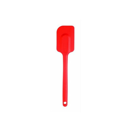 Mastrad Medium Red Silicone Spatula, 27CM, hygienic, flexible, non-stick safe, dishwasher safe, heat resistant from -40 to 250°C.