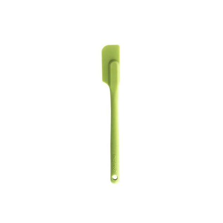 Mastrad Silicone Half Green spatula, 27CM long, flexible, hygienic, heat-resistant, perfect for baking and cooking tasks.