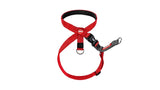 Red XL ED Crosscheck Harness designed for secure, comfortable dog training with easy fit and escape-proof features.