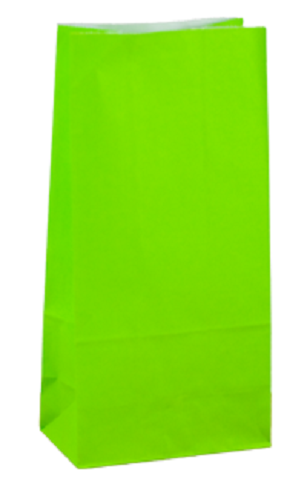 Paper Bags Small (25 units) - GREEN
