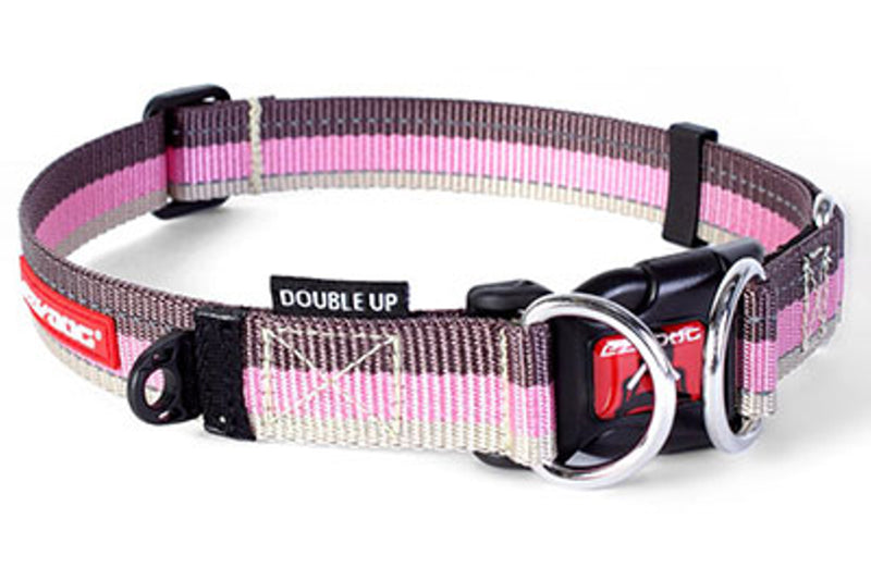 Dog Collar - EzyDog Collar Double Up Candy   - XL