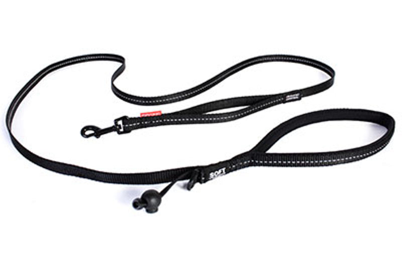 Dog Lead - EzyDog Leash Soft Trainer Lite 12mm Black