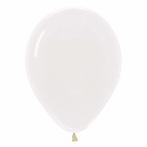 Jewel Crystal Diamond Clear latex balloons in a pack of 25, perfect for elegant decorations for any celebration.