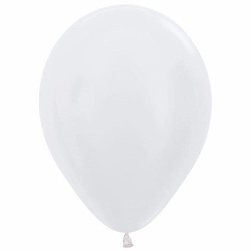 Balloons - Pearl White  - Pack of 25