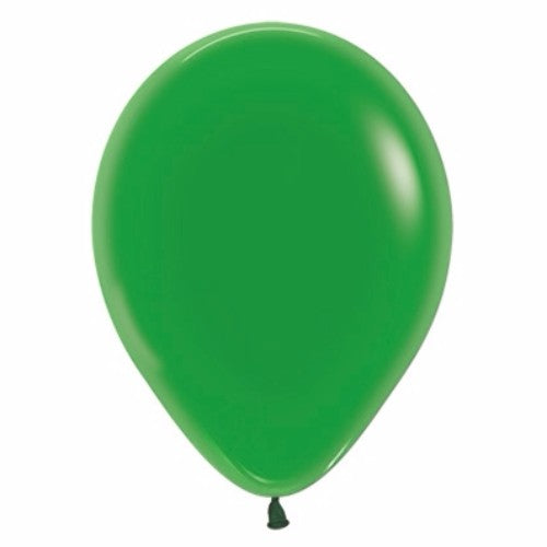 Jewel Crystal Green latex balloons, 30cm, pack of 100, perfect for elegant events and creative decorations.