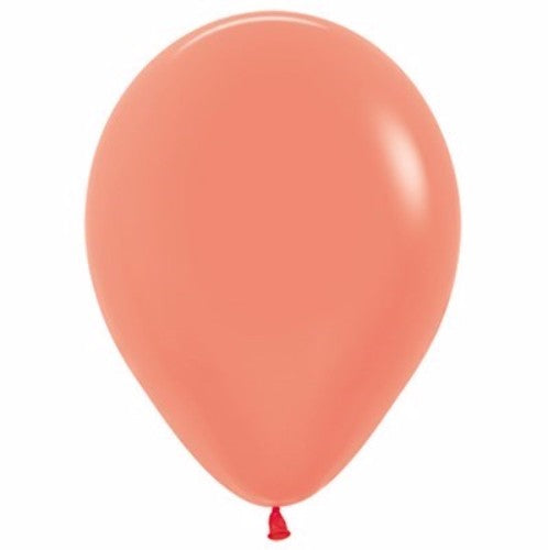 30cm bright neon orange latex balloons in a pack of 100, perfect for vibrant celebrations and easy to inflate.