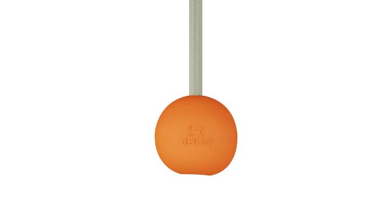 Dog Toy - Beco Slinger Ball - Orange