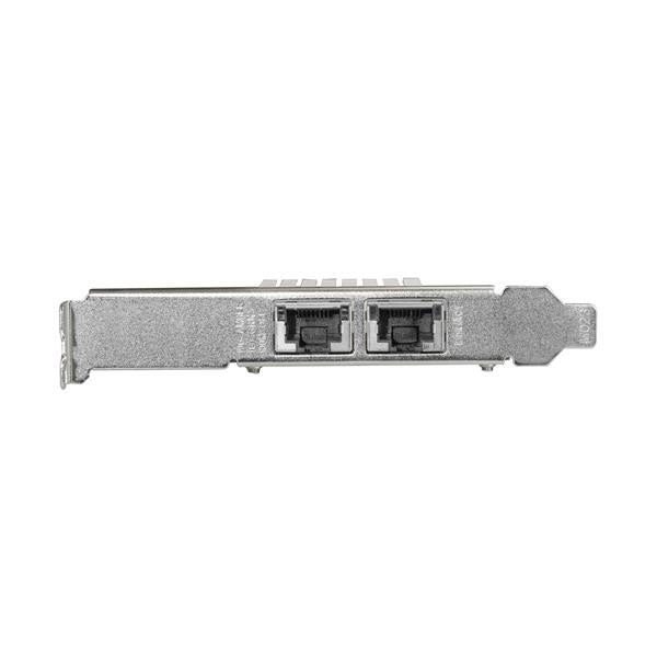 2-port PCIe 10GBase-T / NBASE-T Ethernet Network Card - with Intel X550 Chip