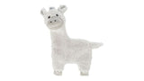 Eco-friendly plush dog toy Be Eco Donkey Elenor, 40cm, with sound and rustling texture for engaging play.