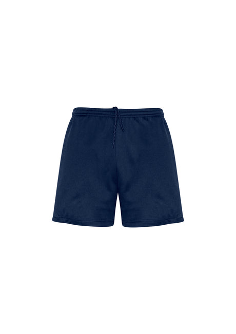 Men's Circuit Short in Navy, 5XL, featuring breathable fabric, reflective trims, and secure zippered pocket for activewear comfort.