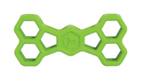 Durable 20cm chew toy, made of non-toxic rubber, designed for fetch and treat-stuffing fun for dogs.