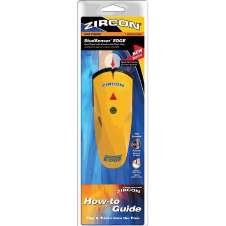 Zircon Stud Finder SL for precise stud detection in walls, featuring deep scanning and an easy-to-read display for DIY projects.