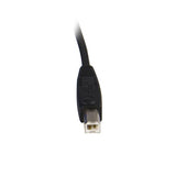 3 m (10 ft.) 2-in-1 Universal USB KVM Cable for seamless device switching, compatible with multiple KVM switches, prevents tangles.