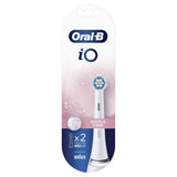 Replacement toothbrush heads for Oral-B iO, designed for gentle cleaning with micro-vibrations, ideal for sensitive teeth.