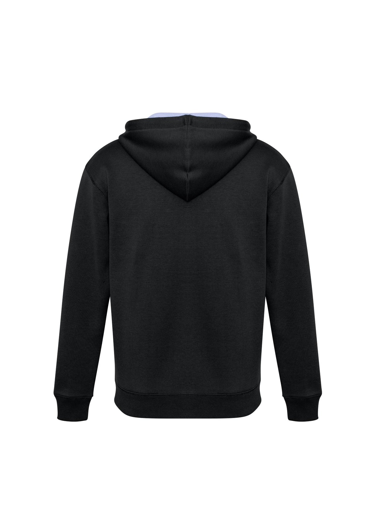 Kids Renegade Hoodie in Black, White, and Silver features reflective trims, zip neck, and cozy mesh-lined hood for style and comfort.
