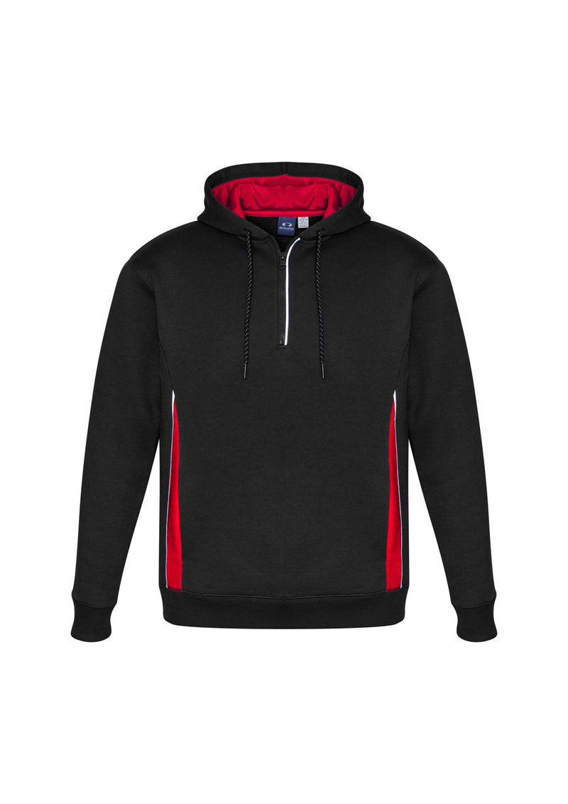 Adults Renegade Hoodie - Black/Red/Silver - Size M