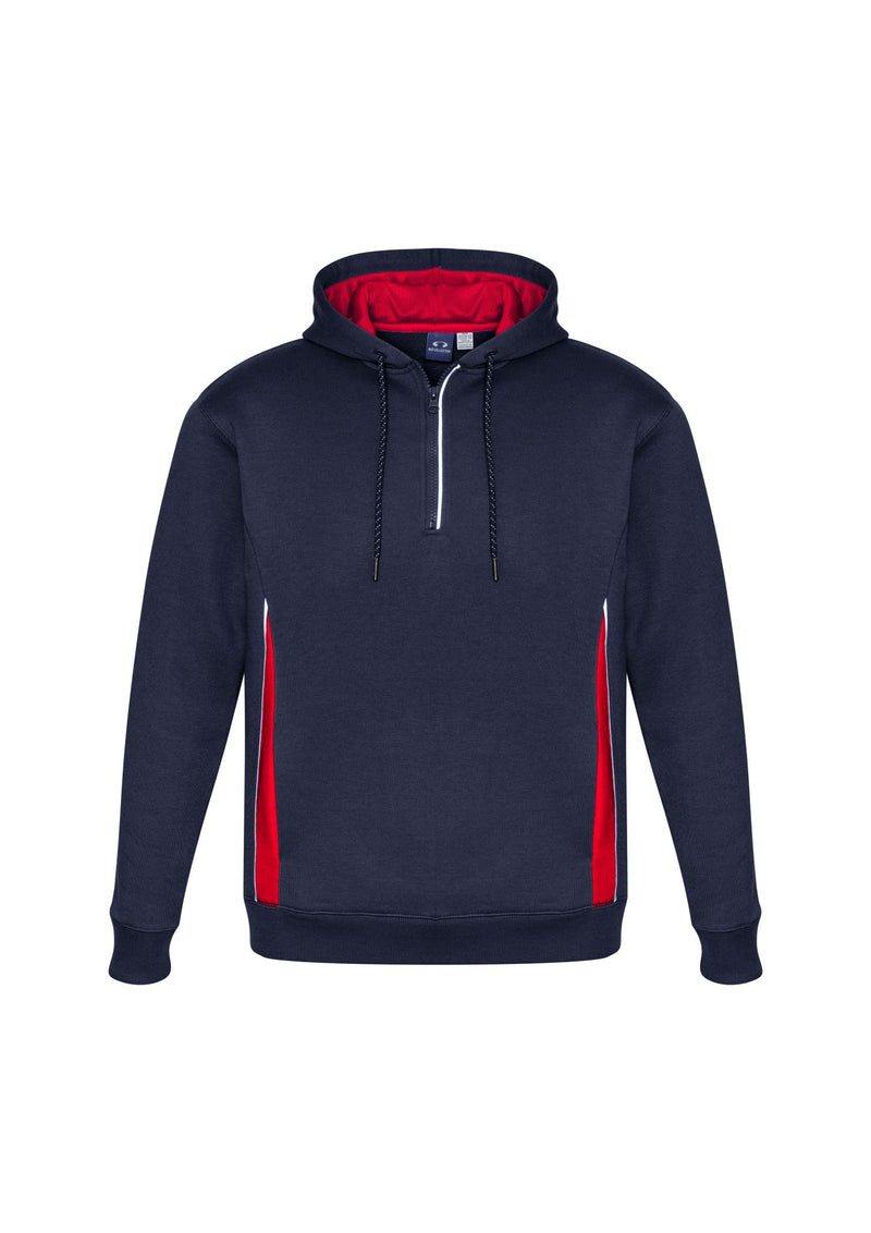 Adults Renegade Hoodie - Navy/Red/Silver - Size 5XL