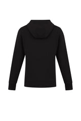 Men's Neo Hoodie in black, size XL, featuring soft fabric, ergonomic fit, zippered chest pocket, and attached hood for warmth.