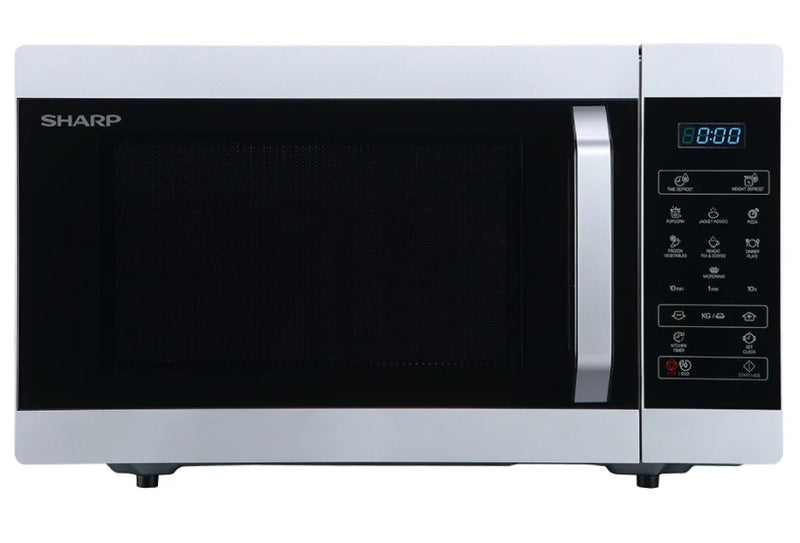 Microwave Sharp - 800W Compact Silver 20L