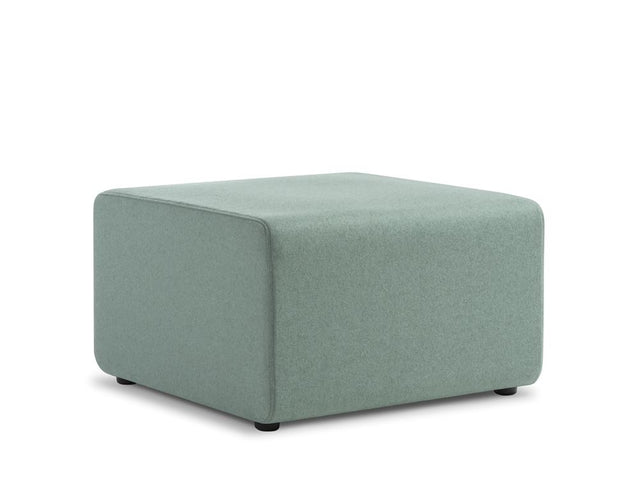 Contemporary modular Seattle Ottoman in Blazer Latymer upholstery, ideal for stylish, versatile seating in any space.