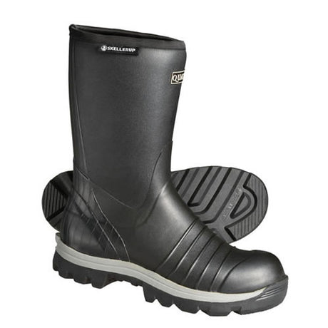 Quatro Insulated Calf Gumboots for size 2, designed for comfort, stability, and warmth in rugged New Zealand terrains.