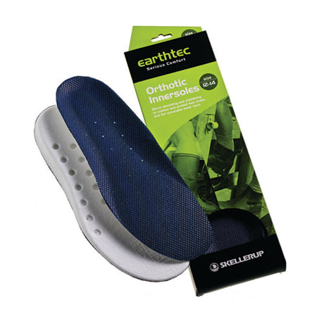 Earthtec Orthotic Innersole (Size 9-11) provides arch support and cushioning for enhanced comfort and reduced foot pain.