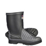 4 x 4 Power Men's size 4 gumboots with cushioned innersole, ribbed protection, and superior mud grip for outdoor safety.