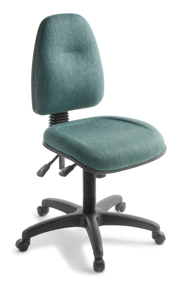 Atlantic Office Chair with lumbar support offers ergonomic design, 3-lever adjustment, and lasting comfort for office use.