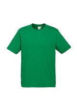 Kids Ice Tee in Kelly Green, Size 4, made from soft cotton, ideal for activewear and stylish layering.