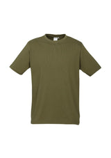 Men's Ice Tee in khaki, size 3XL, made from soft combed cotton, featuring durability and breathability for everyday wear.