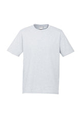 Kids Ice Tee in Snow Marle, Size 10, made from soft combed cotton, features a stylish design with durable construction for comfort.