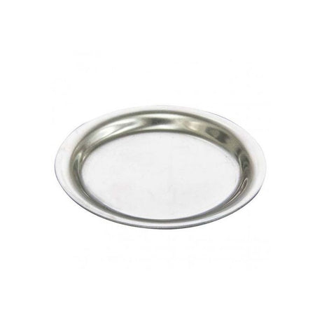 Elegant 75mm stainless steel butter pad for effortless spreading, durable and rust-resistant, perfect for all kitchen uses.