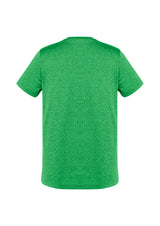 Mens Aero Tee in vibrant lime, size 3XL, featuring soft, breathable fabric with a modern sporty design and UPF protection.