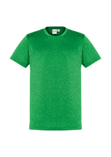 Men's Aero Tee in vibrant Lime, size XL, featuring breathable micro polyester, modern design, and UPF protection.