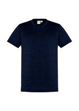 Navy Men's Aero Tee (Size XL) from Biz Collection, features moisture-wicking fabric and modern crew neck style.