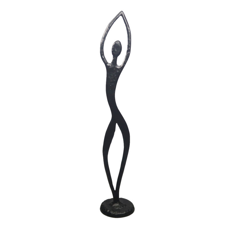 Figurine Deco - Arms Upwards Xl (Aluminium Black)