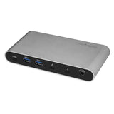 Thunderbolt 3 USB 3.1 hub with four high-speed ports, ideal for multitasking and high-performance device connectivity.