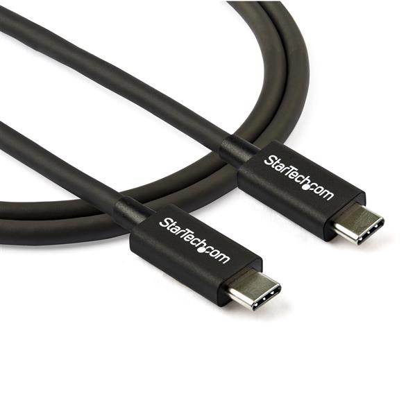 0.8m / 2.7' Thunderbolt 3 to Thunderbolt 3 Cable - 40Gbps