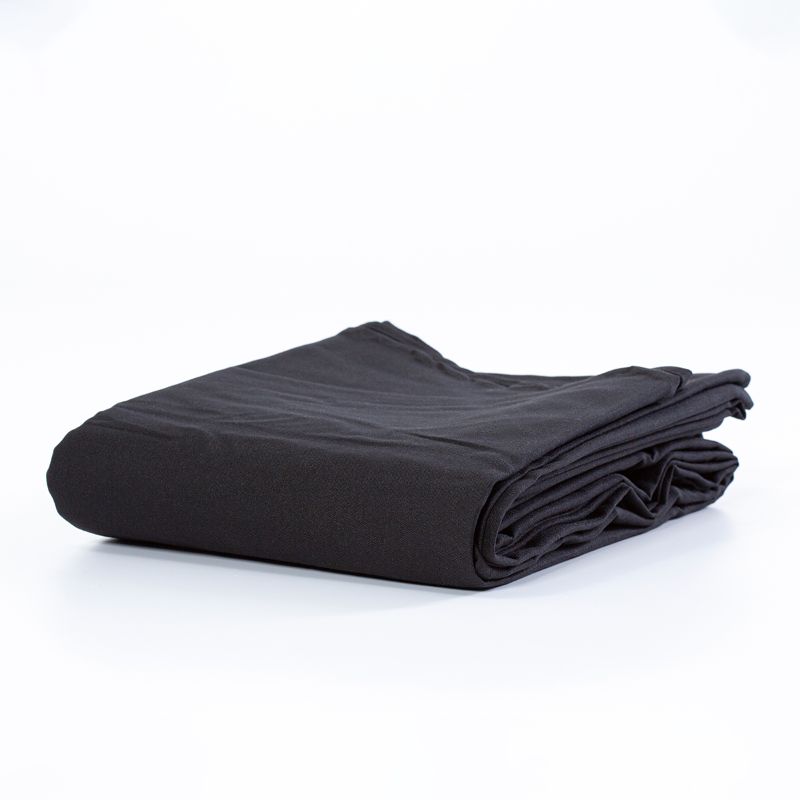 Caress Tablecloth - Black - 280cm Round