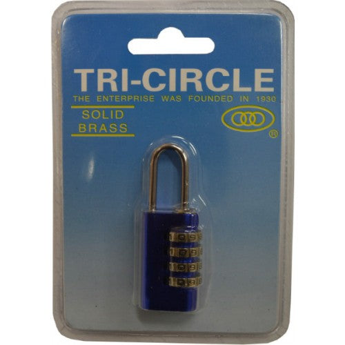 Durable 21mm alloy combination padlock with 4 rows for customizable security, ideal for luggage and lockers.